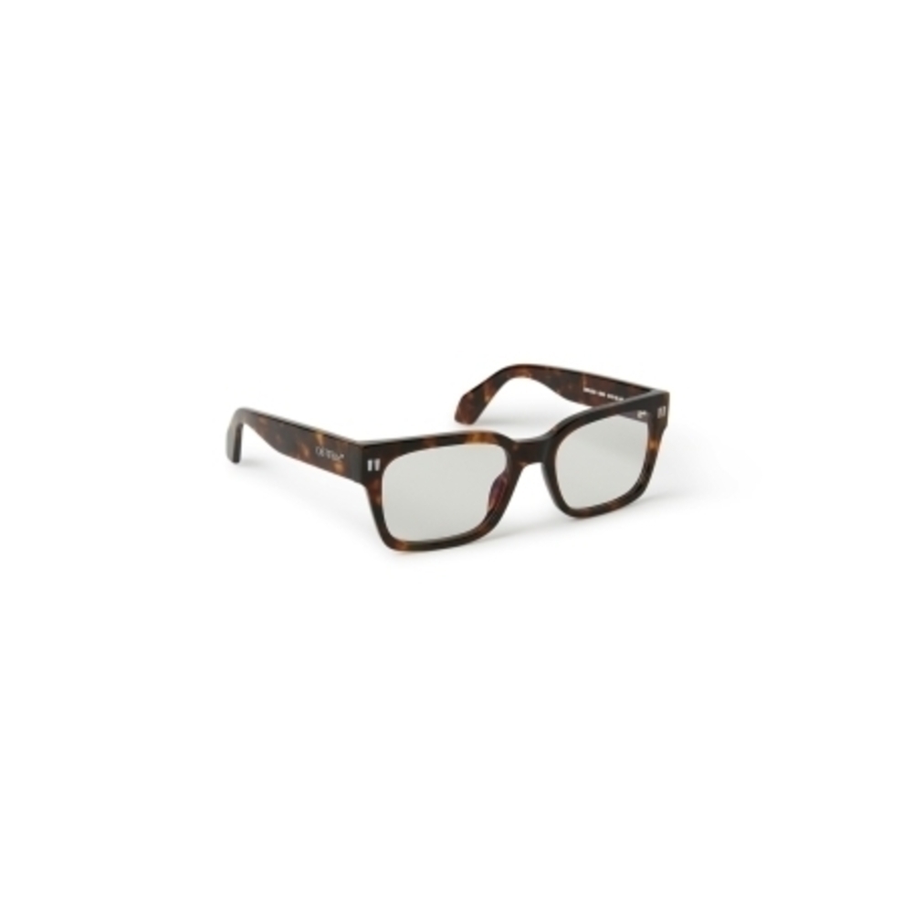 NWT Off-White Style 53 Havana Square 55mm Eyeglasses